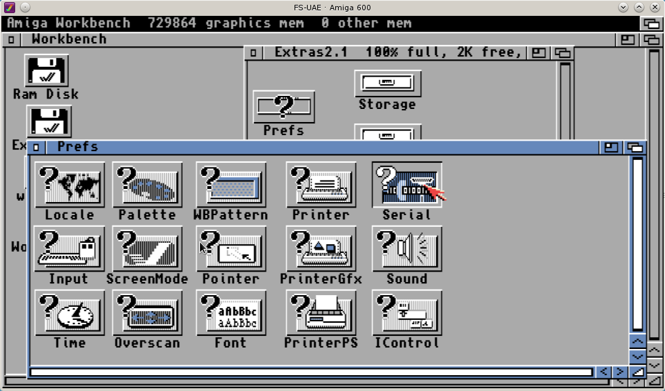 Open serial application